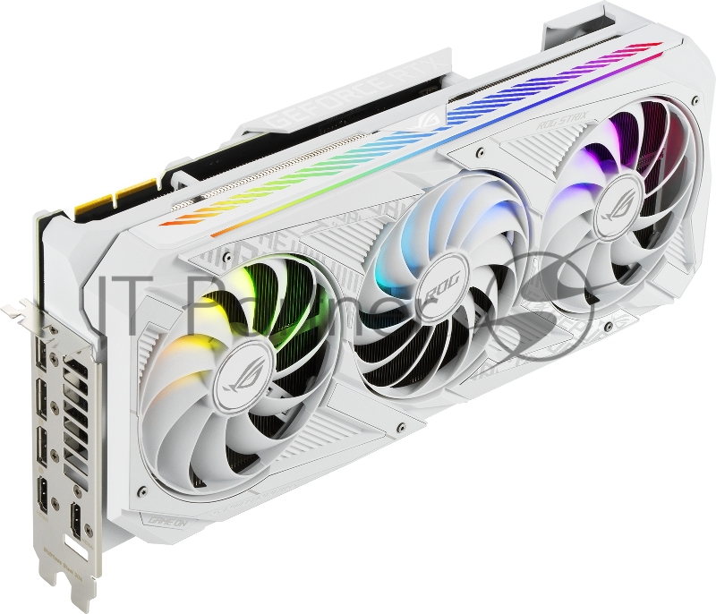 Видеокарта ASUS ROG-STRIX-RTX3090-O24G-WHITE// HDMI*2 DP*3 24G D6 90YV0F96-M0NM00