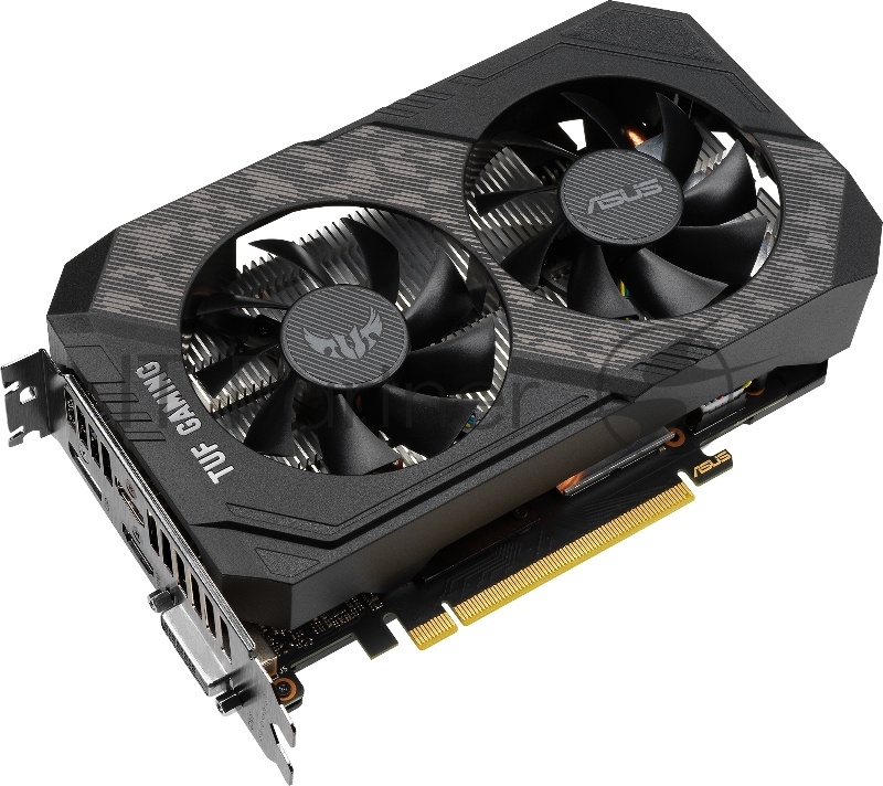 Видеокарта Asus TUF-GTX1660TI-6G-EVO-GAMING NVIDIA GeForce GTX 1660TI 6144Mb 192 GDDR6 1770/12002 DVIx1/HDMIx2/DPx1/HDCP Ret