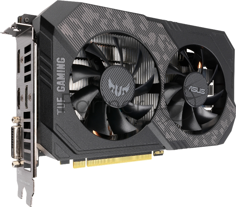 Видеокарта Asus TUF-GTX1660TI-6G-EVO-GAMING NVIDIA GeForce GTX 1660TI 6144Mb 192 GDDR6 1770/12002 DVIx1/HDMIx2/DPx1/HDCP Ret