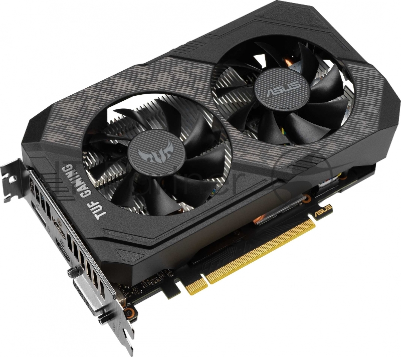 Видеокарта Asus TUF-GTX1660TI-6G-EVO-GAMING NVIDIA GeForce GTX 1660TI 6144Mb 192 GDDR6 1770/12002 DVIx1/HDMIx2/DPx1/HDCP Ret
