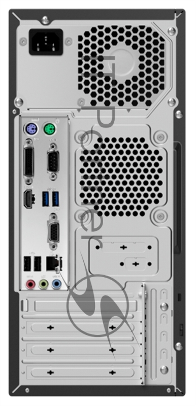 Компьютер Asus S500MC-3101000030 MT i3 10100 (3.6) 8Gb SSD256Gb GT1030 2Gb noOS WiFi BT черный