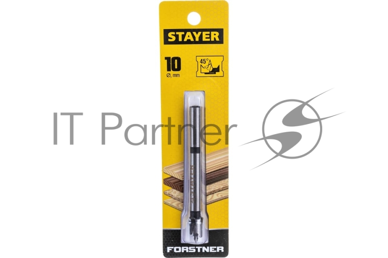 Сверло форстнера по дереву, ДСП STAYER Forstner 10мм