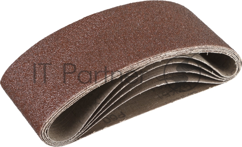 Лента шлифовальная ЗУБР 75х457 мм, P60, СТАНДАРТ, для ЛШМ, 5 шт.