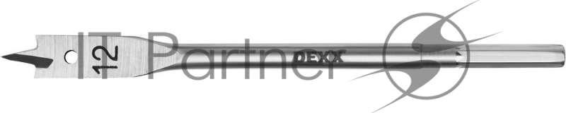 Сверло перовое по дереву, DEXX 12x152мм, шестигранный хвостовик