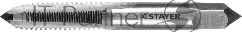 Метчик STAYER M6х1 для сквозных и глухих отверстий, одинарный