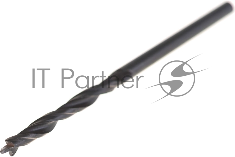 Сверло по дереву , ЗУБР d 3x60/30мм, спиральное М-образная заточка