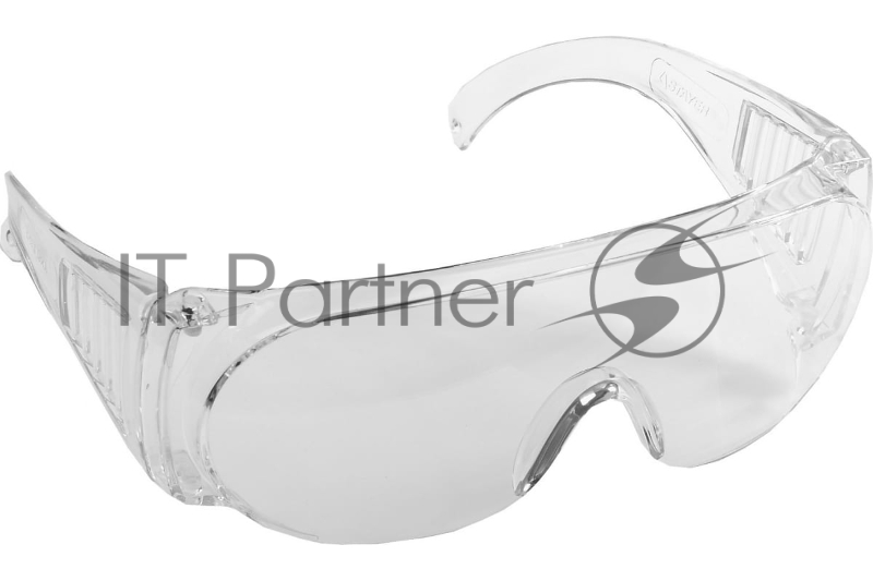 Прозрачные, очки защитные открытого типа STAYER MASTER, с боковой вентиляцией