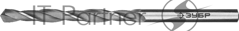 Сверло по металлу, ЗУБР ПРОФ-В 5.0х86мм, сталь Р6М5, класс В