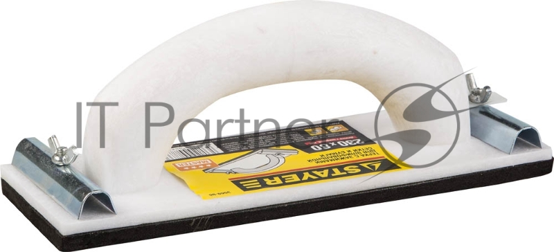 Терка STAYER для шлифования с металлическим фиксатором, 80x230мм