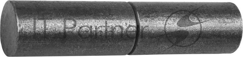 Петля СИБИН для металлических дверей, галтованная, цилиндрической формы, с впрессованным шариком, 38х140мм