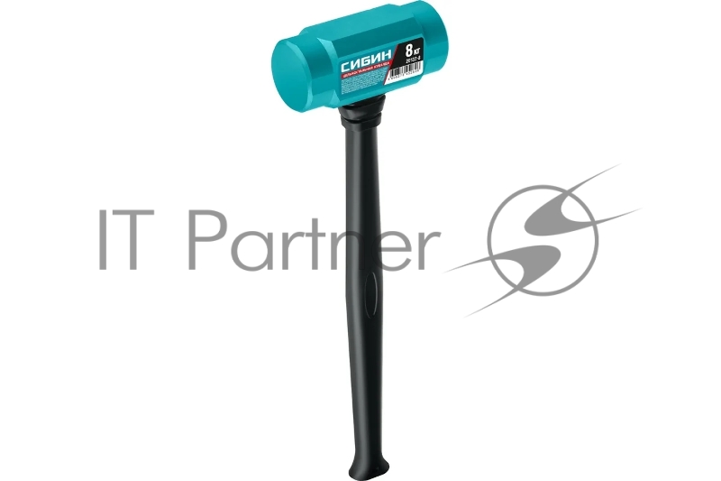 Цельностальная кувалда с удлинённой рукояткой СИБИН 8 кг 720 мм