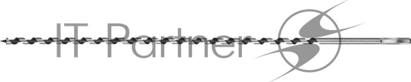 Сверло левиса по дереву, URAGAN 8 x 450/360мм, шестигранный хвостовик