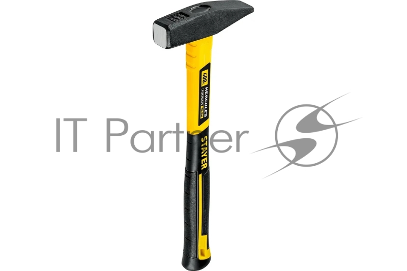 Молоток слесарный с фиберглассовой рукояткой STAYER Hercules 400 г