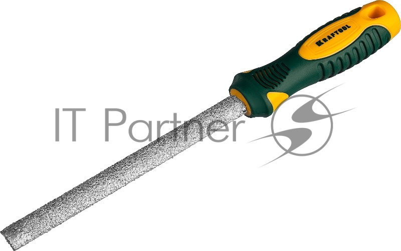 Напильник KRAFTOOL полукруглый с покрытием из карбида вольфрама, 150мм