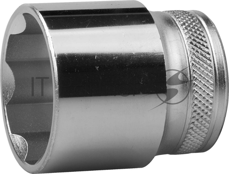 Торцовая головка KRAFTOOL INDUSTRIE QUALITAT, Cr-V, SUPER-LOCK, хромосатинированная, 1/2, 30 мм