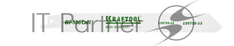 Полотно KRAFTOOL INDUSTRIE QUALITAT, S922EF, для эл/ножовки, Bi-Metall, по металлу, шаг 1,4мм, 130мм