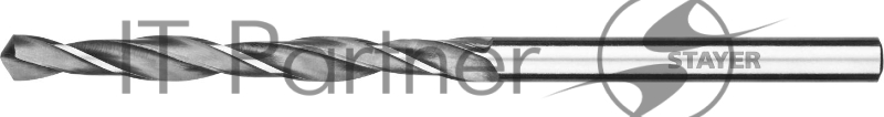Сверло по металлу HSS-R, быстрорежущая сталь М2(S6-5-2) STAYER PROFI 3.0х61мм