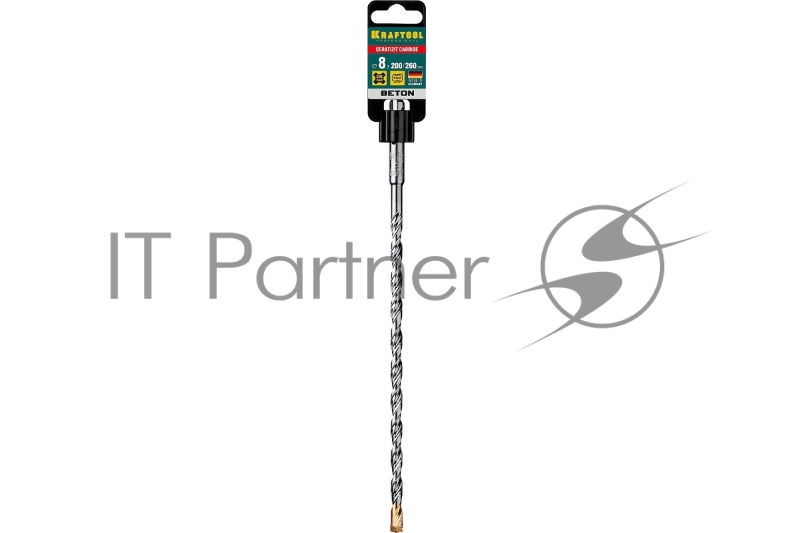 Бур KRAFTOOL SDS-plus 8 х 260 мм