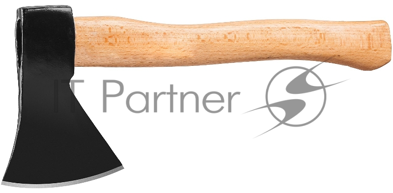 Топор 1000 кованый с деревянной рукояткой 360 мм (общий вес 1100 г) MIRAX