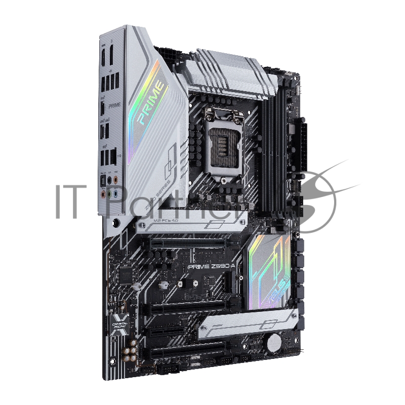 Материнская плата ASUS PRIME Z590-A, LGA1200, Z590, 4*DDR4, HDMI+DP, CrossFireX, SATA3 + RAID, Audio, Gb LAN, USB 3.2*8, USB 2.0*6, COM*1 header (w/o cable), ATX 90MB16D0-M0EAY0