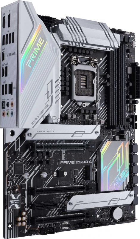 Материнская плата ASUS PRIME Z590-A, LGA1200, Z590, 4*DDR4, HDMI+DP, CrossFireX, SATA3 + RAID, Audio, Gb LAN, USB 3.2*8, USB 2.0*6, COM*1 header (w/o cable), ATX 90MB16D0-M0EAY0
