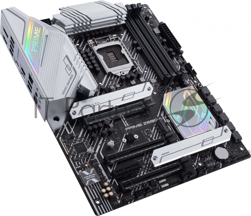 Материнская плата ASUS PRIME Z590-A, LGA1200, Z590, 4*DDR4, HDMI+DP, CrossFireX, SATA3 + RAID, Audio, Gb LAN, USB 3.2*8, USB 2.0*6, COM*1 header (w/o cable), ATX 90MB16D0-M0EAY0