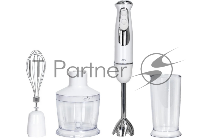 Блендер погружной, набор, максимальная мощность: 1200 Вт, специальное покрытие: Ivory white, 2 скорости, 5 уровней мощности, режим Турбо, плавная регулировка скорости, съемная насадка-блендер из нержавеющей стали, ножи из нержавеющей стали, съемная