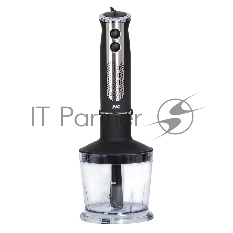 Блендер погружной, набор, максимальная мощность 1200 ватт, регулировка скорости - 5 скоростей, режим ТУРБО, 4-х лепестковый нож , измельчитель 500 мл, мерный стакан 600 мл, венчик для взбивания, петля для подвешивания.