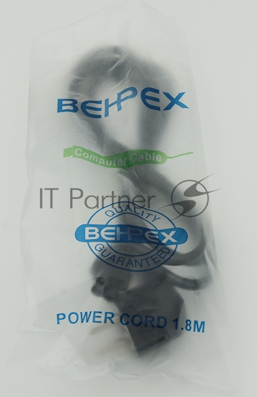 Кабель питания 3-pin/евровилка 1.8м (469)