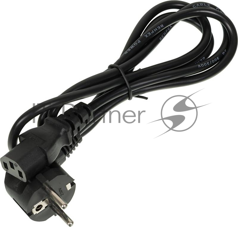 Кабель питания IEC320-C13 (f)/евровилка 1.5м