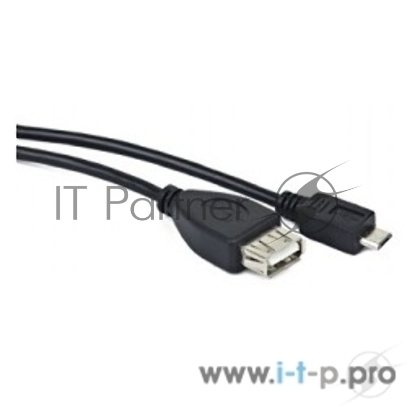 Кабель Gembird/Cablexpert A-OTG-AFBM-001 AF/MicroBM, Кабель USB 2.0 OTG , 0.15м, пакет
