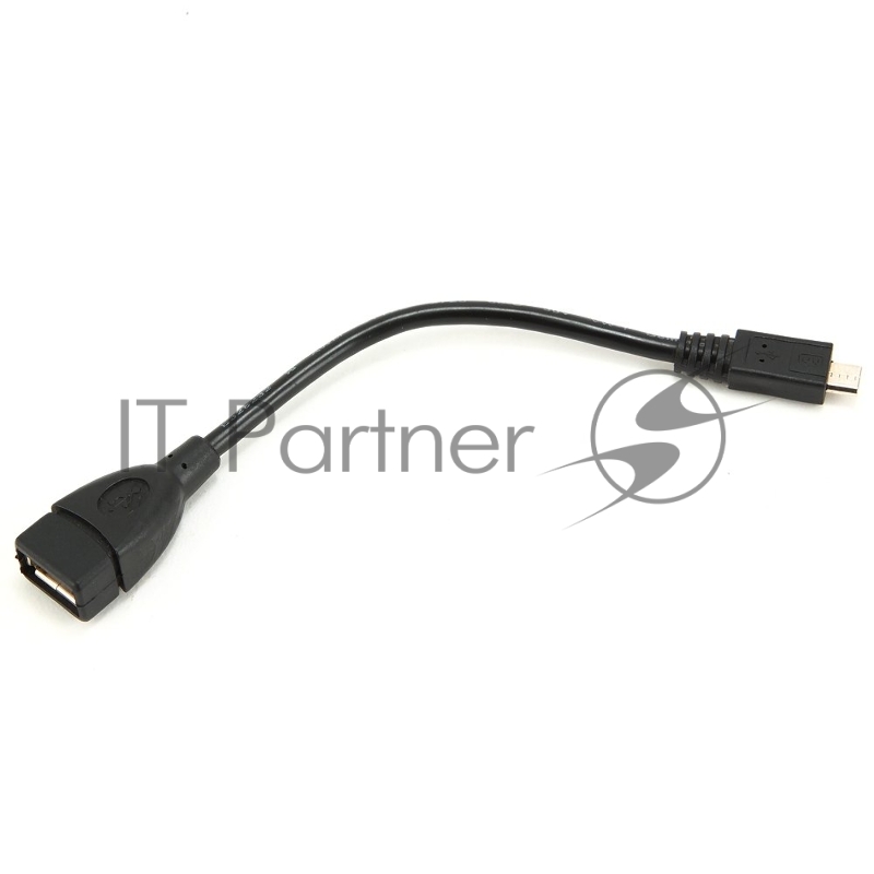 Кабель Gembird/Cablexpert A-OTG-AFBM-001 AF/MicroBM, Кабель USB 2.0 OTG , 0.15м, пакет