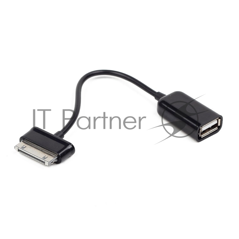 Кабель Gembird/Cablexpert A-OTG-AF30P-001 Кабель USB 2.0 OTG , USBAF/BM30pin, для планшетов Samsung, 0.15м, пакет