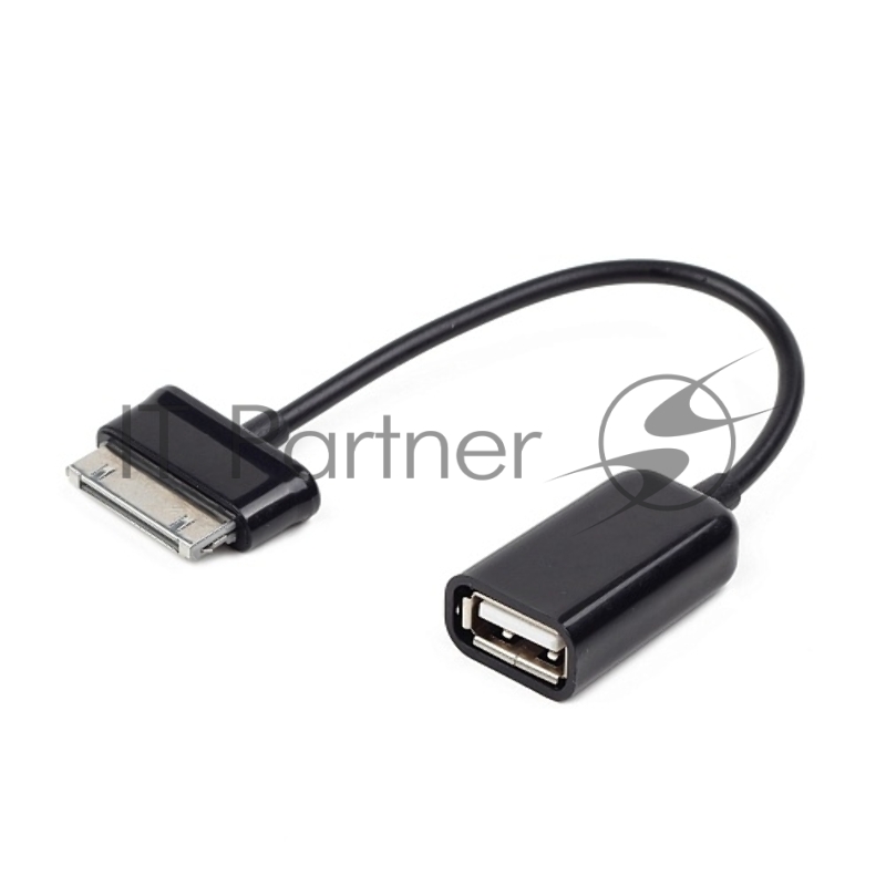 Кабель Gembird/Cablexpert A-OTG-AF30P-001 Кабель USB 2.0 OTG , USBAF/BM30pin, для планшетов Samsung, 0.15м, пакет