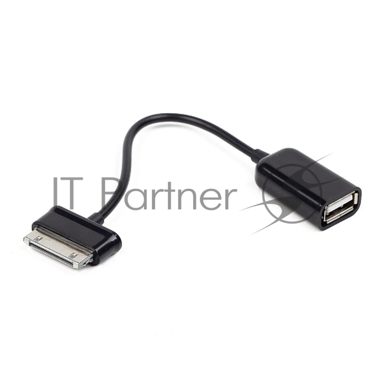 Кабель Gembird/Cablexpert A-OTG-AF30P-001 Кабель USB 2.0 OTG , USBAF/BM30pin, для планшетов Samsung, 0.15м, пакет