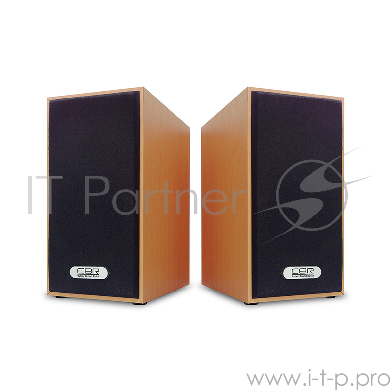Колонки CBR CMS 635 Wooden, 3.0 W*2, USB