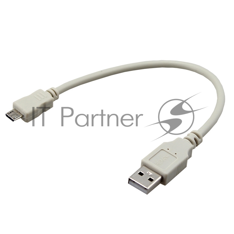 Кабель REXANT (18-1162) Шнур micro USB (male) - USB-A (male) 0.2M