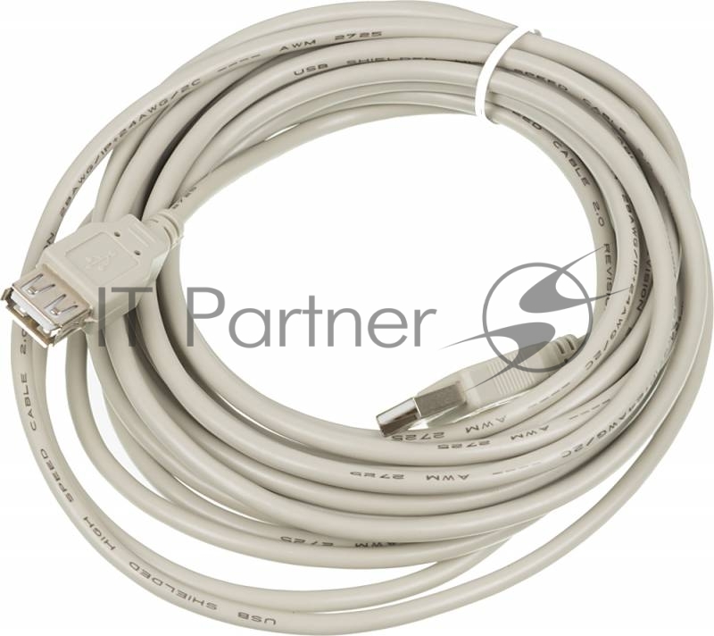 Кабель-удлинитель USB2.0 USB A (m)/USB A (f) 5м