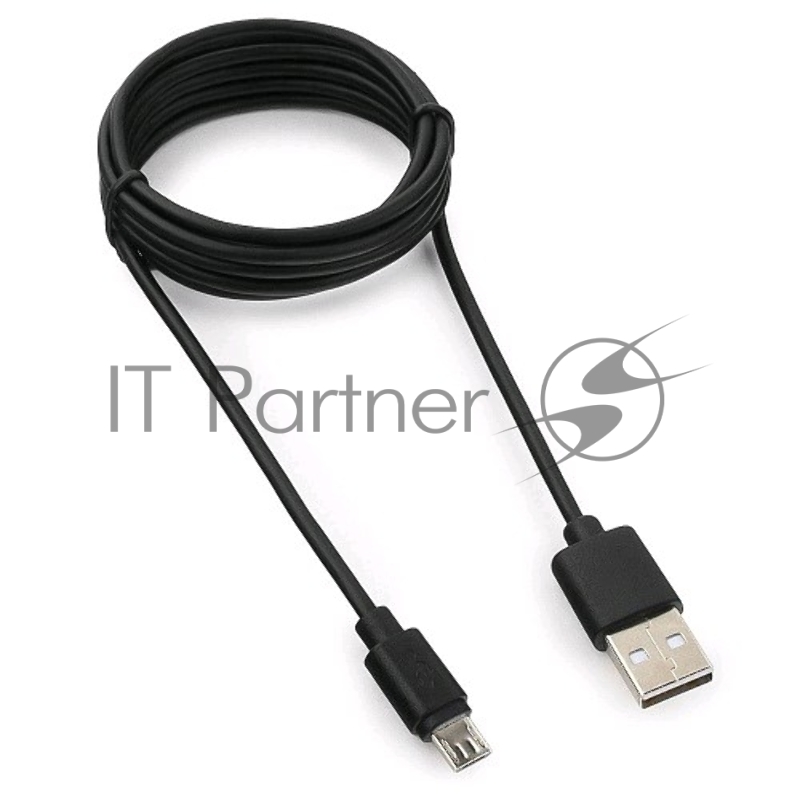 Кабель USB 2.0 Pro Гарнизон GCC-mUSB2-AMBM-1.8M, AM/microBM 5P, 1.8м, черный, пакет
