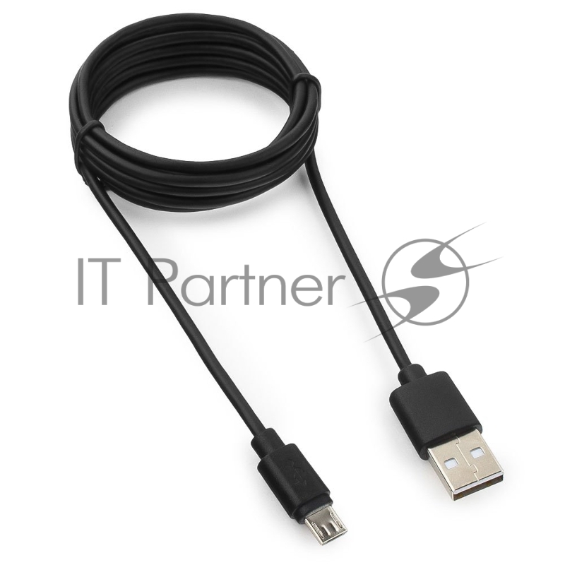 Кабель USB 2.0 Pro Гарнизон GCC-mUSB2-AMBM-1.8M, AM/microBM 5P, 1.8м, черный, пакет