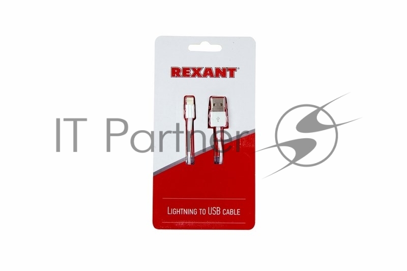 Кабель Rexant (18-0001) USB кабель для iPhone 5/6/7 моделей original copy 1:1 белый