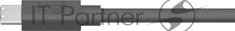 Кабель LOGITECH MeetUp 10m Mic Cable - GRAPHITE - WW - MEETUP 10M MIC CABLE