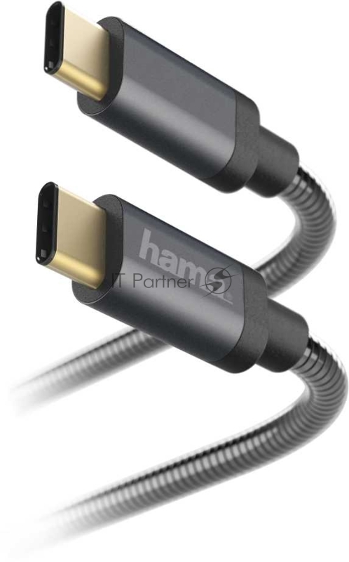 Кабель Hama 00183287 USB Type-C (m) USB Type-C (m) 1.5м черный