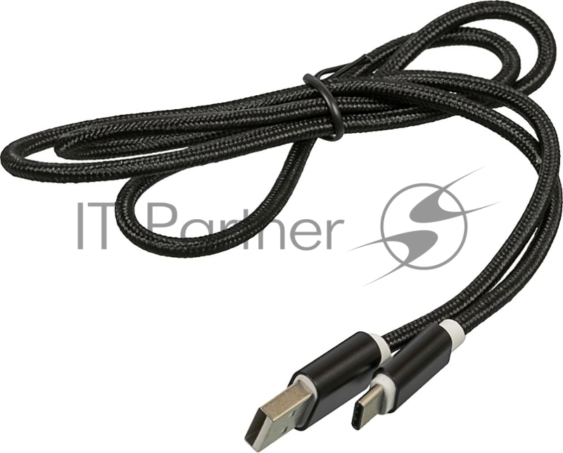 Кабель Redline УТ000012585 USB Type-C (m) USB A(m) 1м черный