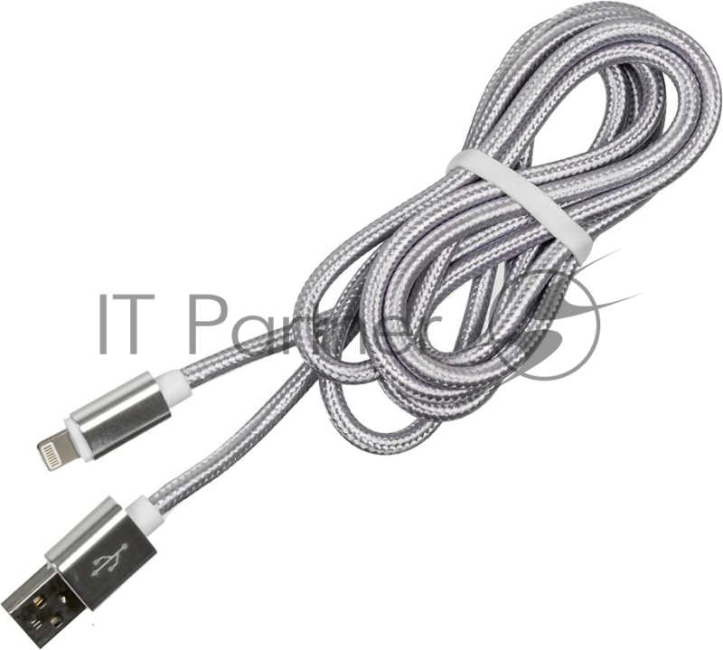 Кабель Redline УТ000014152 Lightning (m) USB A(m) 2м серебристый
