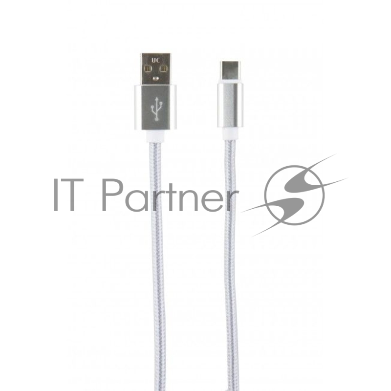 Кабель Redline УТ000014156 USB Type-C (m) USB A(m) 2м серебристый