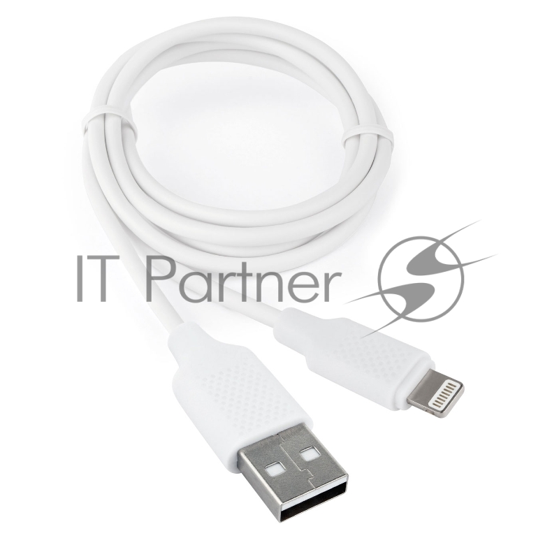 Кабель Cablexpert для Apple CCB-USB-AMAPO2-1MW, AM/Lightning, издание Classic 0.2, длина 1м, белый, блистер
