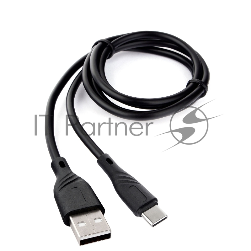 Кабель USB 2.0 Cablexpert CCB-USB2-AMCMO1-1MB, AM/Type-C, издание Classic 0.1, длина 1м, черный, блистер