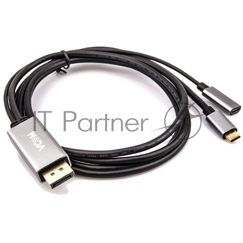 Кабель USB3.1 CM-DP 1.8M CU422MCPD-1.8M VCOM
