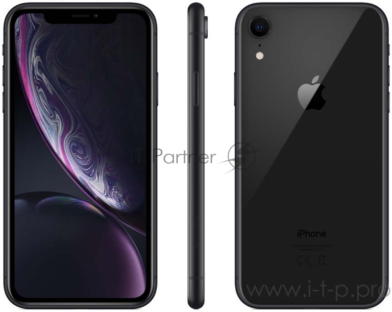 Смартфон Apple iPhone XR 64GB Black (MRY42RU/A)